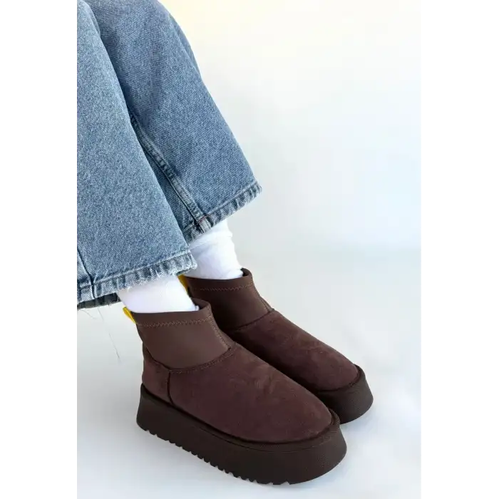 CUEN KAHVERENGİ SÜET BOT