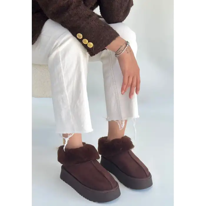 EDALİ KAHVERENGİ SÜET BOT