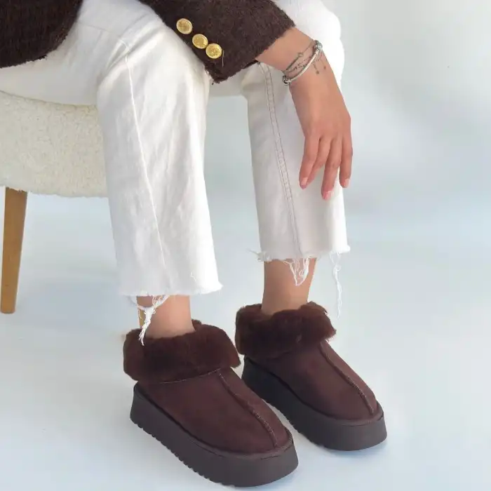 EDALİ KAHVERENGİ SÜET BOT