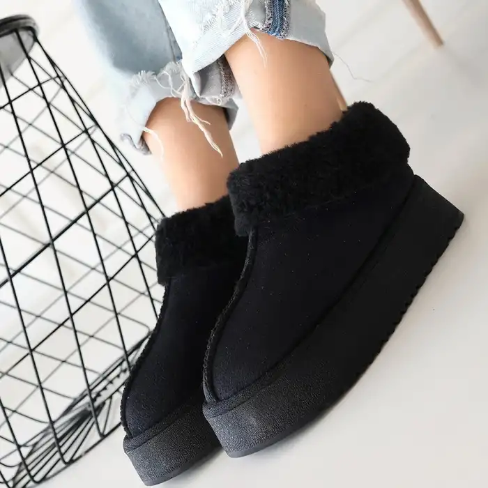 EDALİ SİYAH SÜET BOT