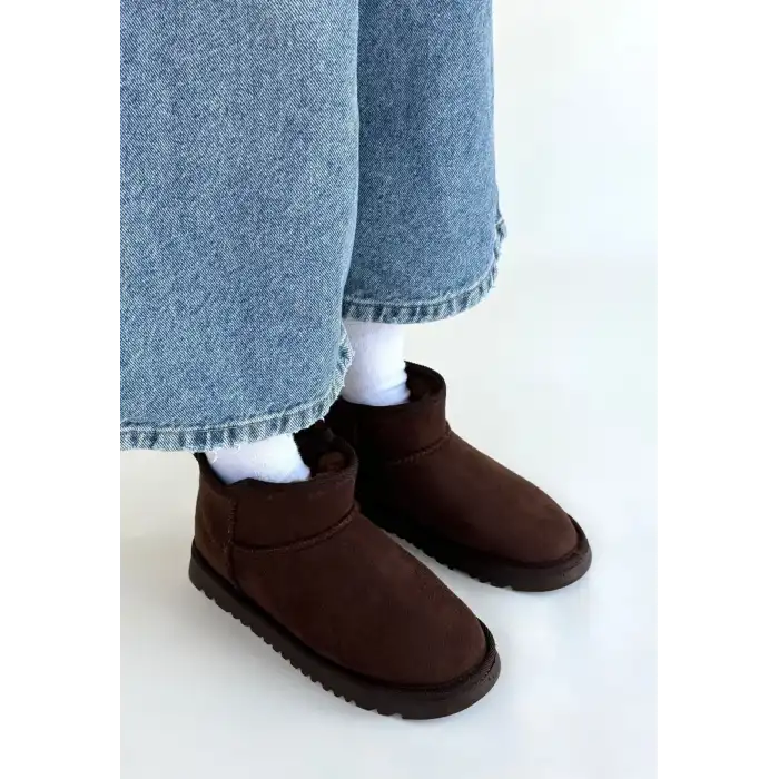 ELSA KAHVERENGİ SÜET BOT