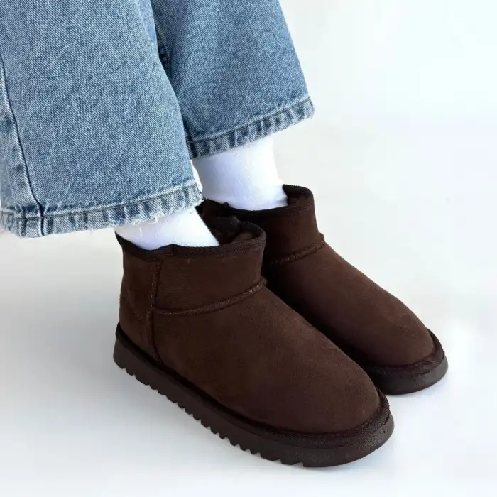 ELSA KAHVERENGİ SÜET BOT