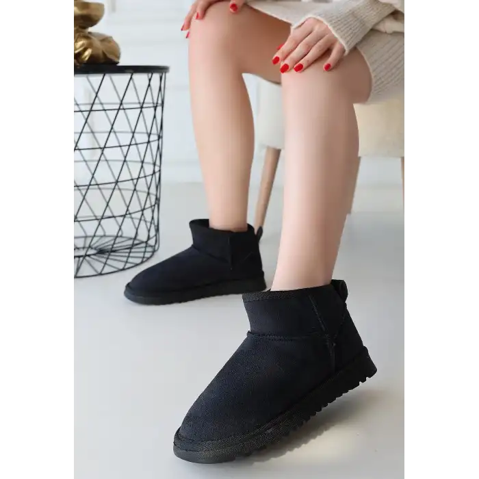 ELSA SİYAH SÜET BOT