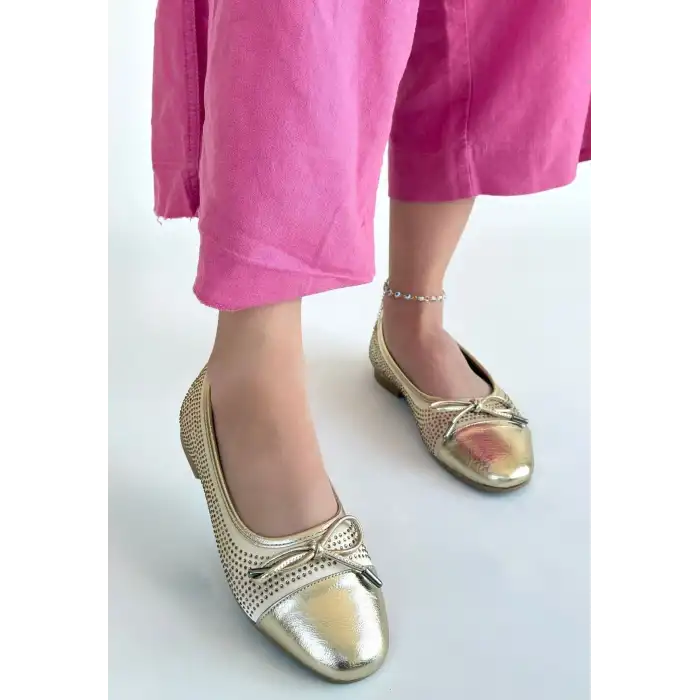 ETYA GOLD CİLT BABET AYAKKABI