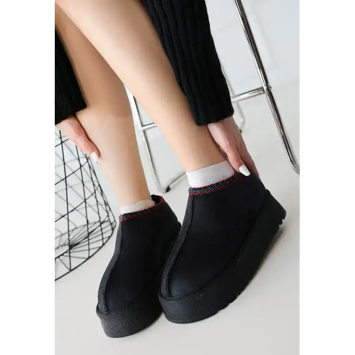 FOYK SİYAH SÜET BOT