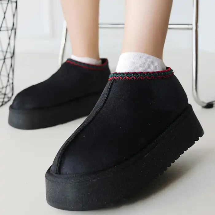 FOYK SİYAH SÜET BOT