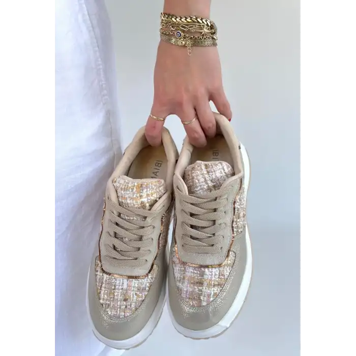 HAWER BEJ CİLT BAĞCIKLI SPOR AYAKKABI