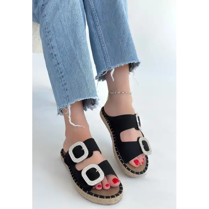 HERTAS SİYAH NUBUK TOKALI TERLİK