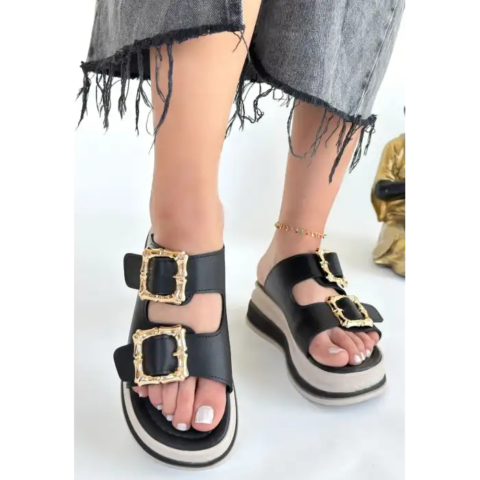 JALLİ SİYAH CİLT TERLİK