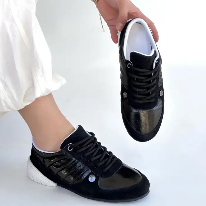 JAWEN SİYAH NUBUK SPOR AYAKKABI