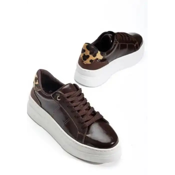 JETAN KAHVERENGİ RUGAN BAĞCIKLI SPOR AYAKKABI