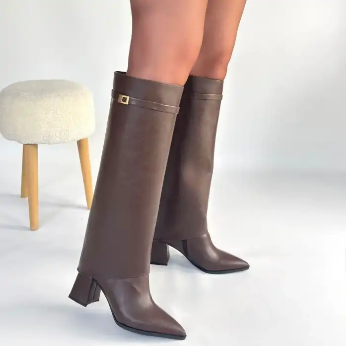 JİKE KAHVERENGİ CİLT TAK ÇIKAR ÇİZME