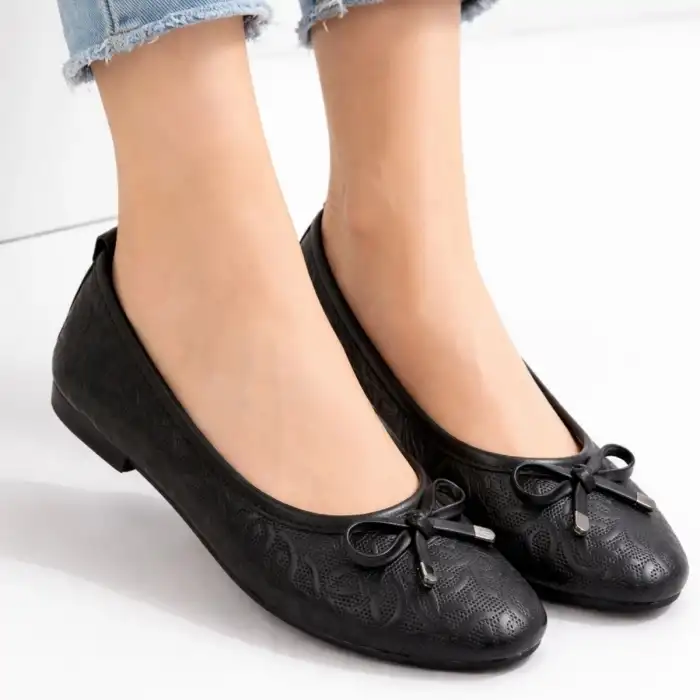 JNUES SİYAH DERİ BABET AYAKKABI