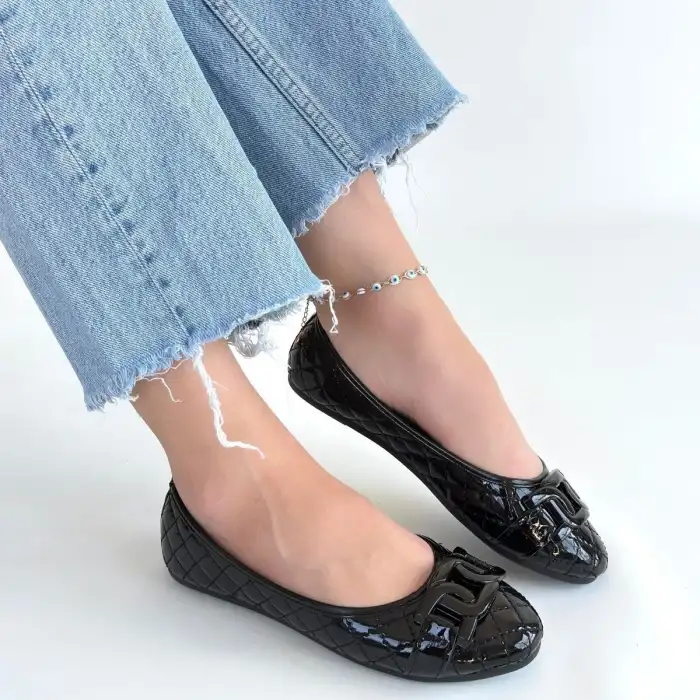 LAWY SİYAH RUGAN BABET AYAKKABI