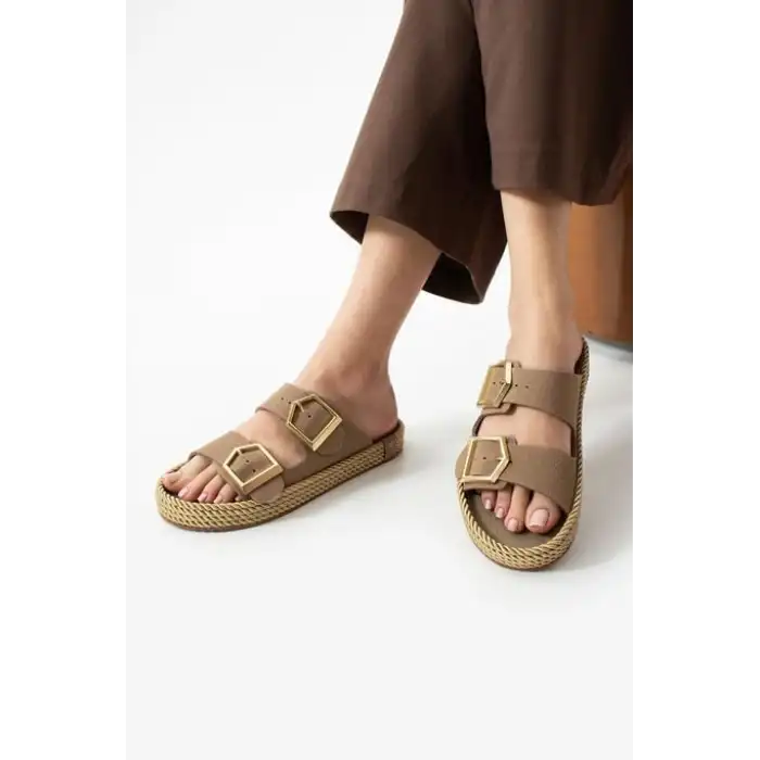 LOERA VİZON NUBUK ÇİFT TOKALI TERLİK