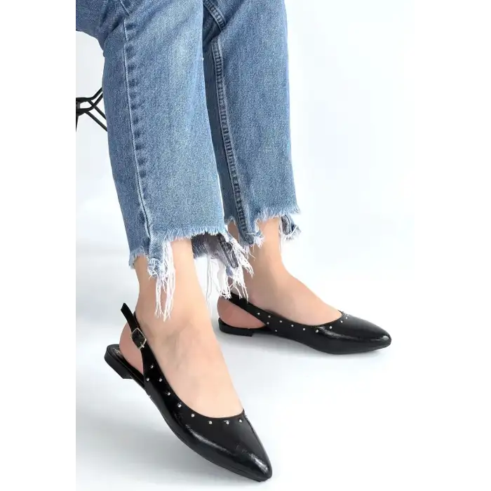 LOWWİ SİYAH RUGAN BABET AYAKKABI