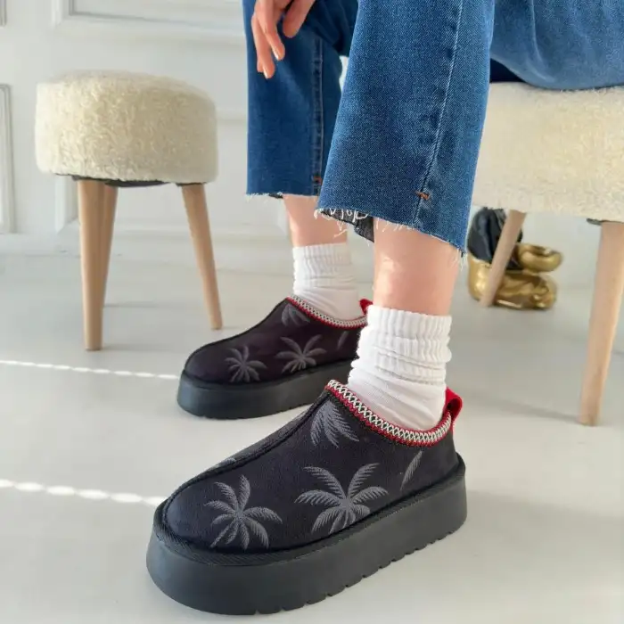 MUCY SİYAH SÜET BOT