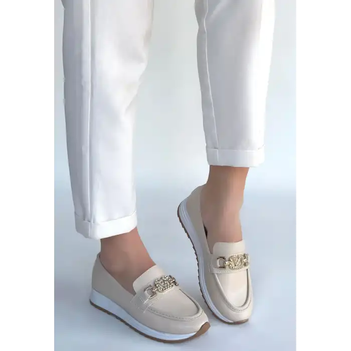 OTRA BEJ CİLT BABET AYAKKABI