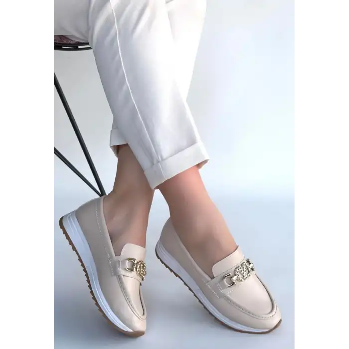 OTRA BEJ CİLT BABET AYAKKABI