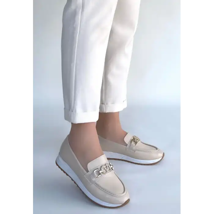 OTRA BEJ CİLT BABET AYAKKABI