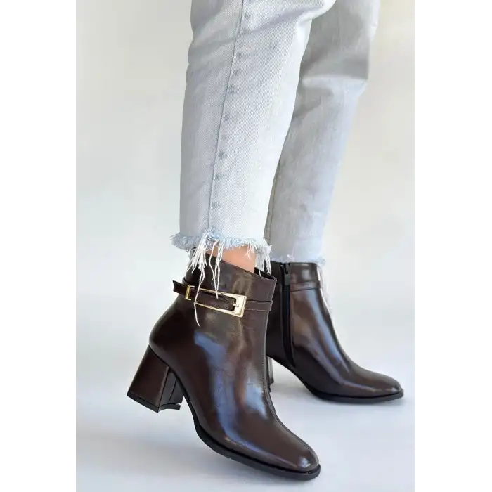 RİVAV ACI KAHVE RUGAN TOPUKLU BOT