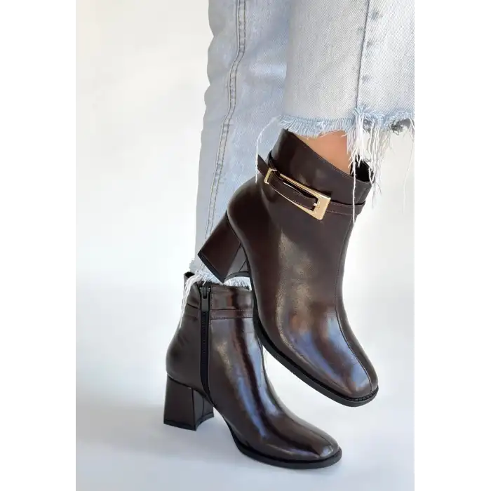 RİVAV ACI KAHVE RUGAN TOPUKLU BOT