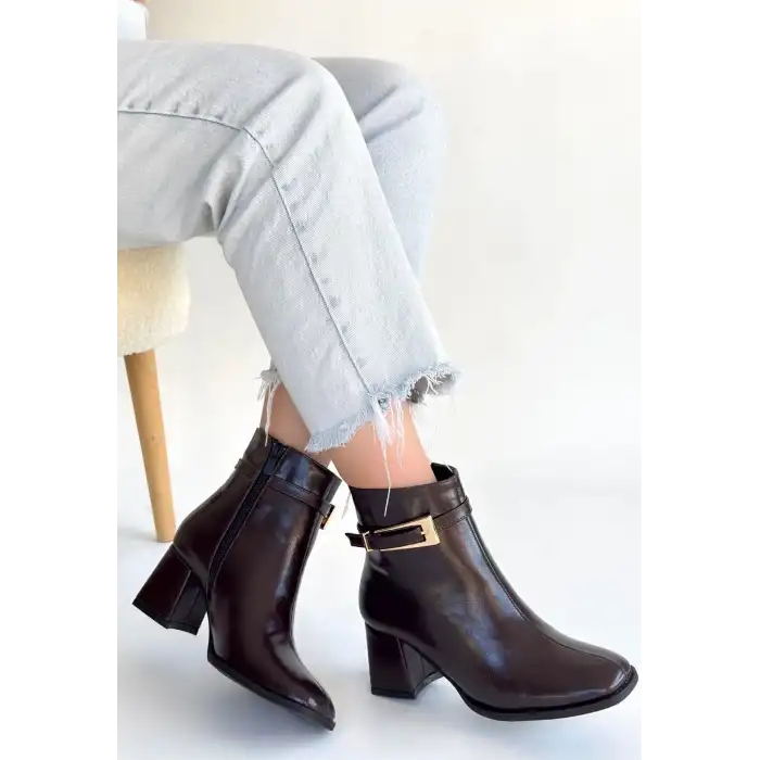 RİVAV ACI KAHVE RUGAN TOPUKLU BOT