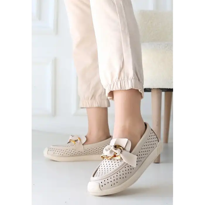 RİWAN BEJ CİLT BABET AYAKKABI