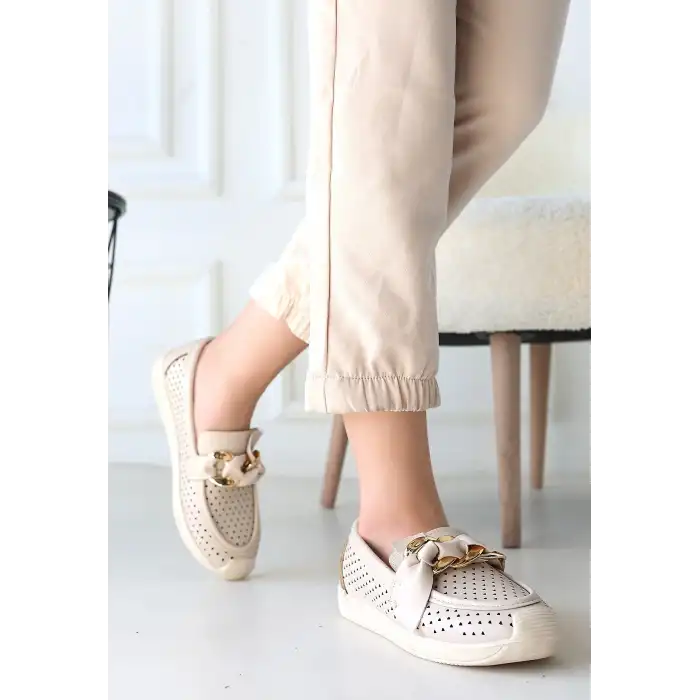 RİWAN BEJ CİLT BABET AYAKKABI