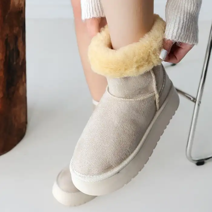 SOPHİA BEJ SÜET BOT