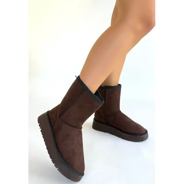 SOPHİA KAHVERENGİ SÜET BOT