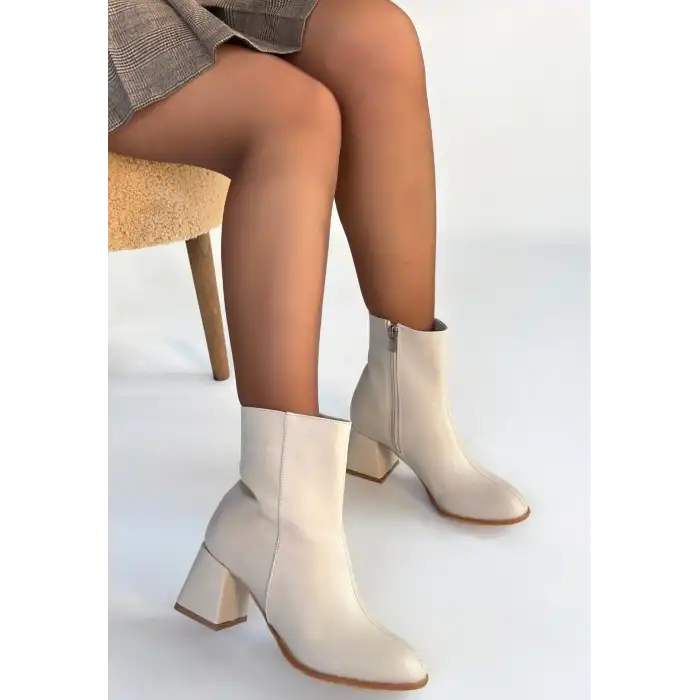 TENDY BEJ CİLT TOPUKLU BOT