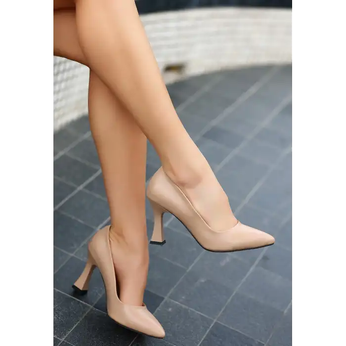 ULBA NUDE CİLT STİLETTO AYAKKABI