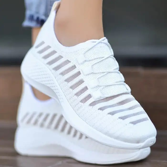 WİNA BEYAZ TRİKO SPOR AYAKKABI