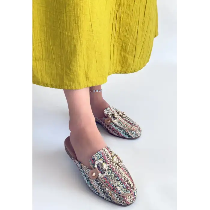 YENDA RENKLİ DOKUMALI TERLİK