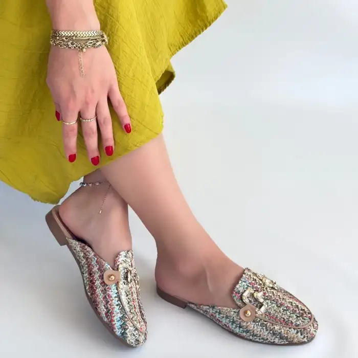 YENDA RENKLİ DOKUMALI TERLİK