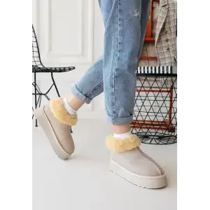 EDALİ BEJ SÜET BOT