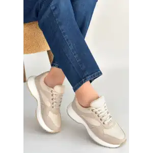 SLAR VİZON CİLT BAĞCIKLI SPOR AYAKKABI