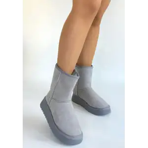 SOPHİA GRİ SÜET BOT