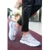 ALEH GRİ CİLT BAĞCIKLI SPOR AYAKKABI