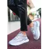 ALEH GRİ CİLT BAĞCIKLI SPOR AYAKKABI