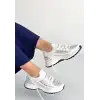 CEAS BEYAZ TRİKO BAĞCIKLI SPOR AYAKKABI