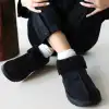 DX Abby Siyah Süet Bot