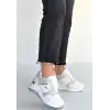 GEJA BEYAZ CİLT BAĞCIKLI SPOR AYAKKABI