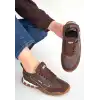 HUER KAHVERENGİ NUBUK BAĞCIKLI SPOR AYAKKABI