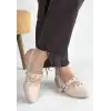 Jorwi Bej Cilt Babet Ayakkabı