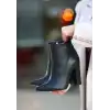 Loora Siyah Cilt Topuklu Bot