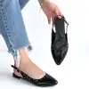 Lowwi Siyah Rugan Babet Ayakkabı