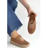 MERJA TABA DERİ BAĞCIKLI SPOR AYAKKABI
