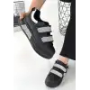 NİNO SİYAH CİLT CIRT CIRTLI SPOR AYAKKABI
